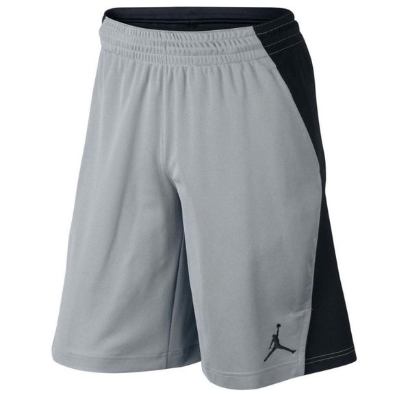 Jordan Shorts Nike Air Jordan Jumpman Wolf Grey Black Drifit